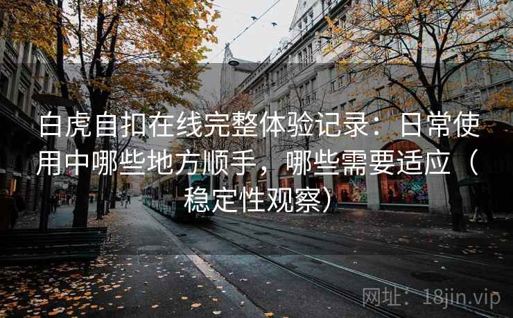 白虎自扣在线完整体验记录：日常使用中哪些地方顺手，哪些需要适应（稳定性观察）
