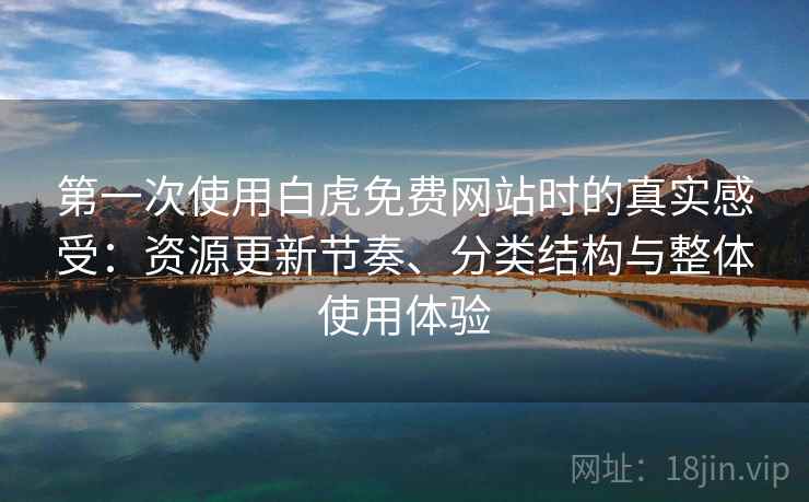 第一次使用白虎免费网站时的真实感受：资源更新节奏、分类结构与整体使用体验