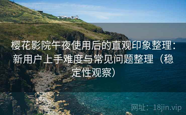 樱花影院午夜使用后的直观印象整理：新用户上手难度与常见问题整理（稳定性观察）