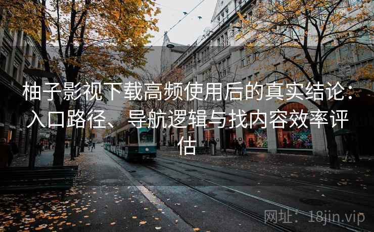 柚子影视下载高频使用后的真实结论：入口路径、导航逻辑与找内容效率评估