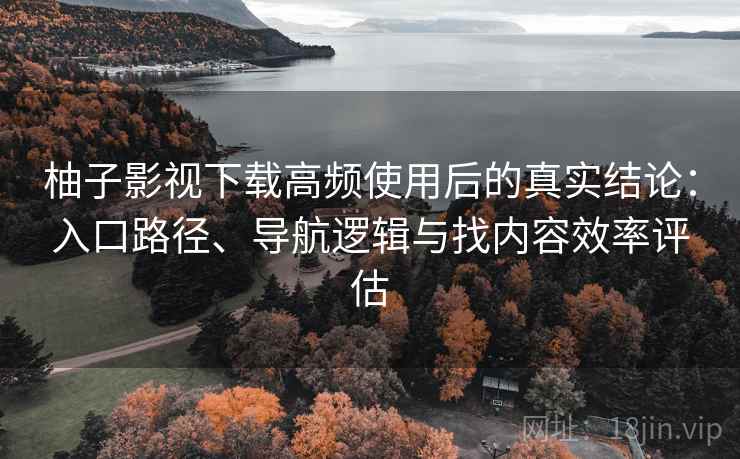 柚子影视下载高频使用后的真实结论：入口路径、导航逻辑与找内容效率评估